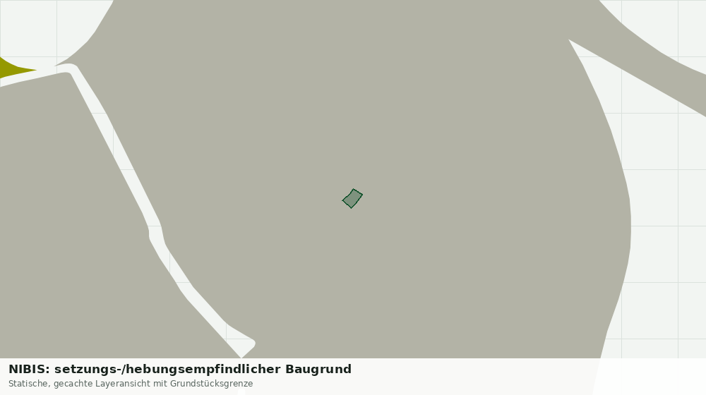 Statische Kartenansicht: NIBIS: setzungs-/hebungsempfindlicher Baugrund