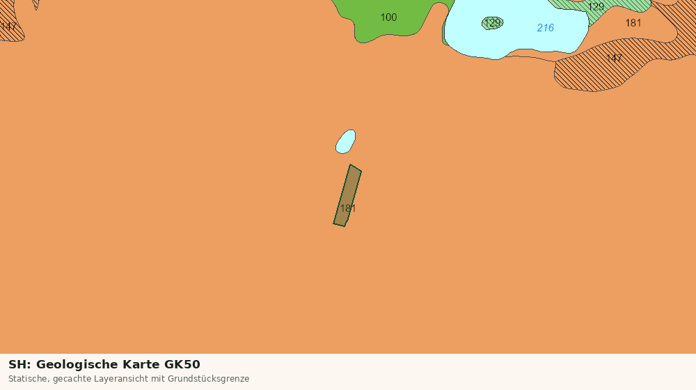 Statische Kartenansicht: SH: Geologische Karte GK50