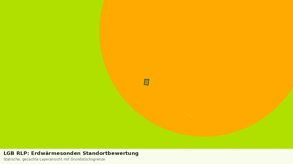 Statische Kartenansicht: LGB RLP: Erdwärmesonden Standortbewertung