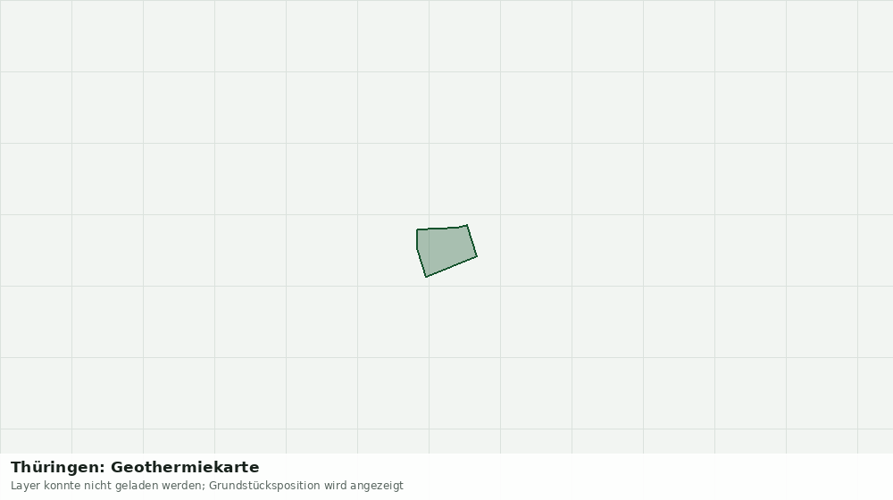Statische Kartenansicht: Thüringen: Geothermiekarte