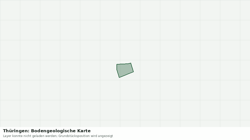 Statische Kartenansicht: Thüringen: Bodengeologische Karte