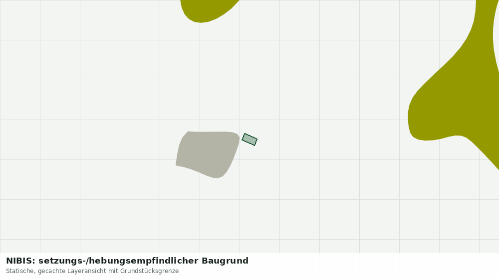 Statische Kartenansicht: NIBIS: setzungs-/hebungsempfindlicher Baugrund