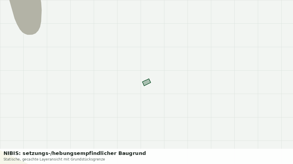 Statische Kartenansicht: NIBIS: setzungs-/hebungsempfindlicher Baugrund