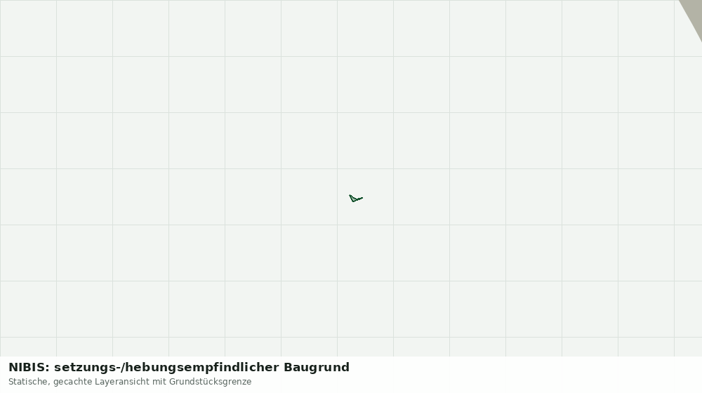 Statische Kartenansicht: NIBIS: setzungs-/hebungsempfindlicher Baugrund