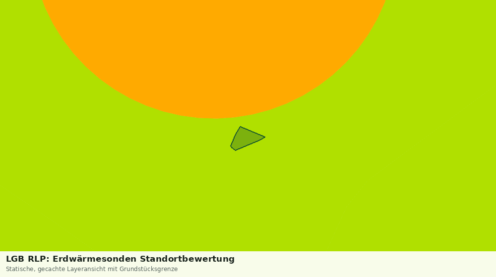 Statische Kartenansicht: LGB RLP: Erdwärmesonden Standortbewertung