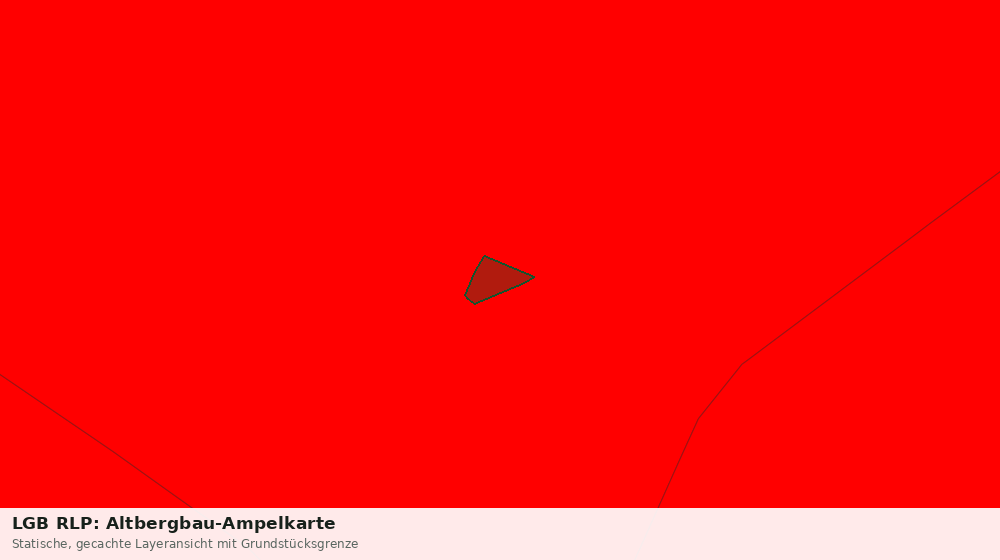 Statische Kartenansicht: LGB RLP: Altbergbau-Ampelkarte