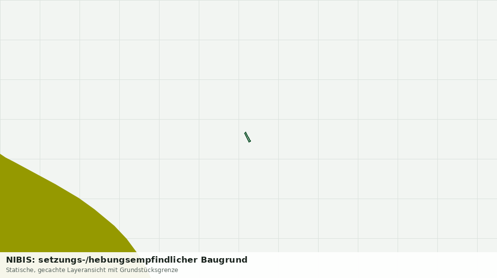 Statische Kartenansicht: NIBIS: setzungs-/hebungsempfindlicher Baugrund