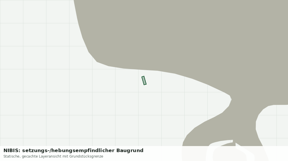Statische Kartenansicht: NIBIS: setzungs-/hebungsempfindlicher Baugrund
