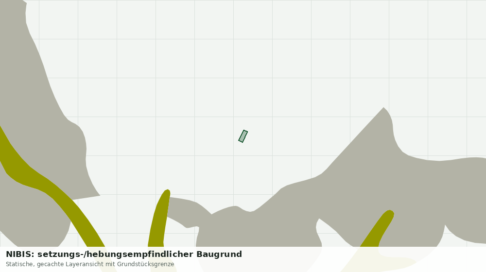 Statische Kartenansicht: NIBIS: setzungs-/hebungsempfindlicher Baugrund