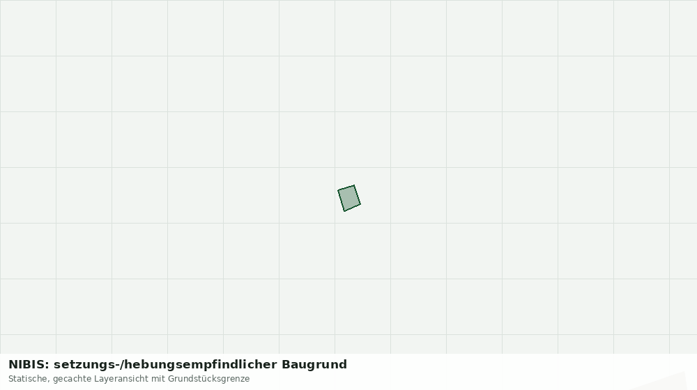 Statische Kartenansicht: NIBIS: setzungs-/hebungsempfindlicher Baugrund
