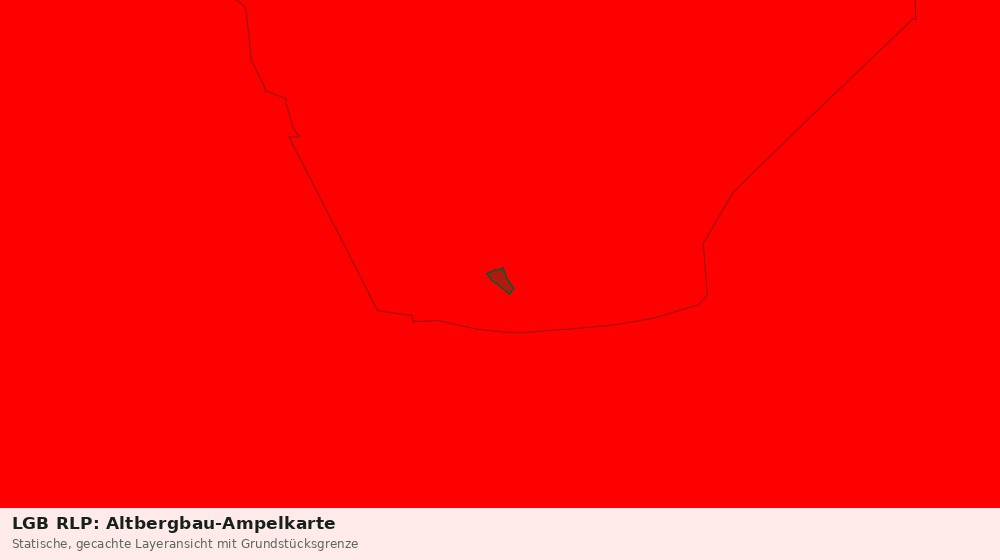 Statische Kartenansicht: LGB RLP: Altbergbau-Ampelkarte