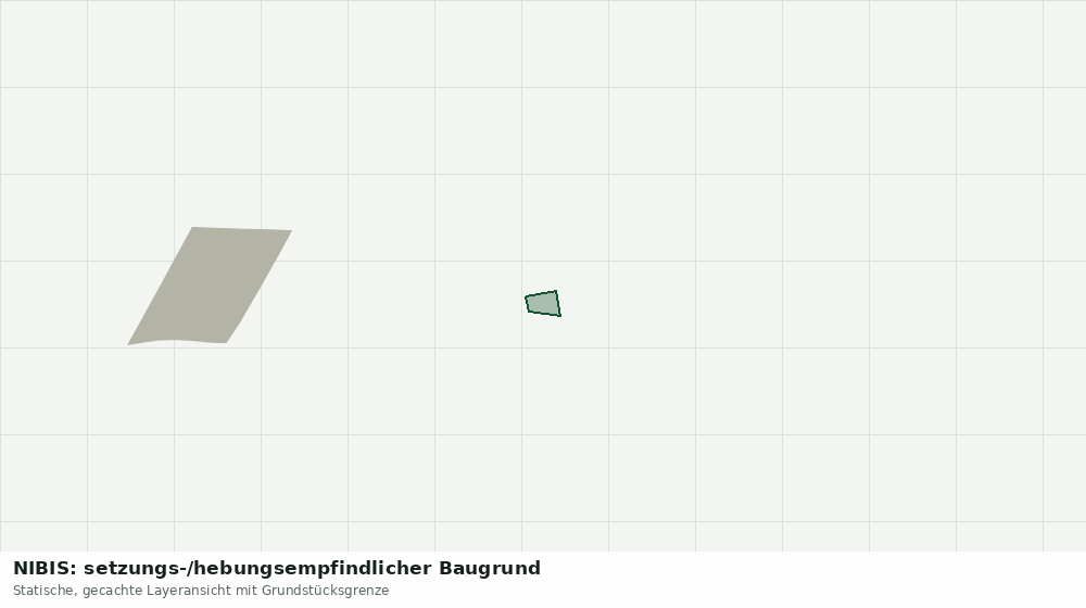 Statische Kartenansicht: NIBIS: setzungs-/hebungsempfindlicher Baugrund