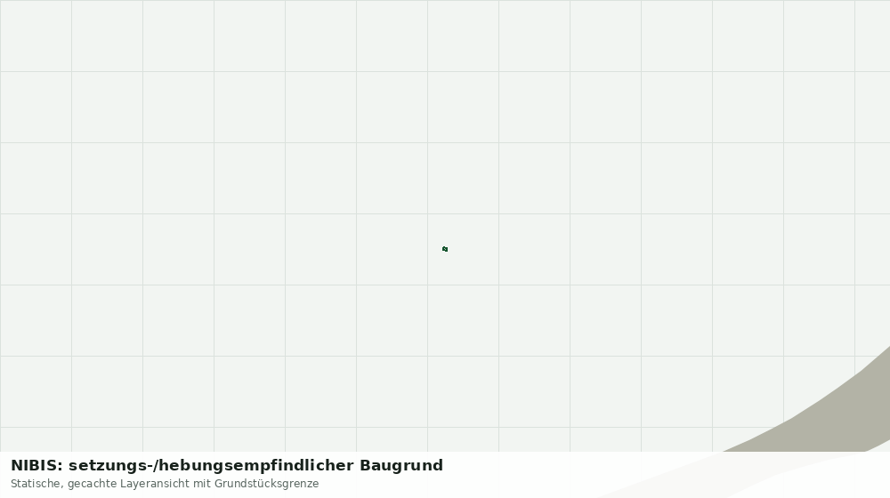 Statische Kartenansicht: NIBIS: setzungs-/hebungsempfindlicher Baugrund