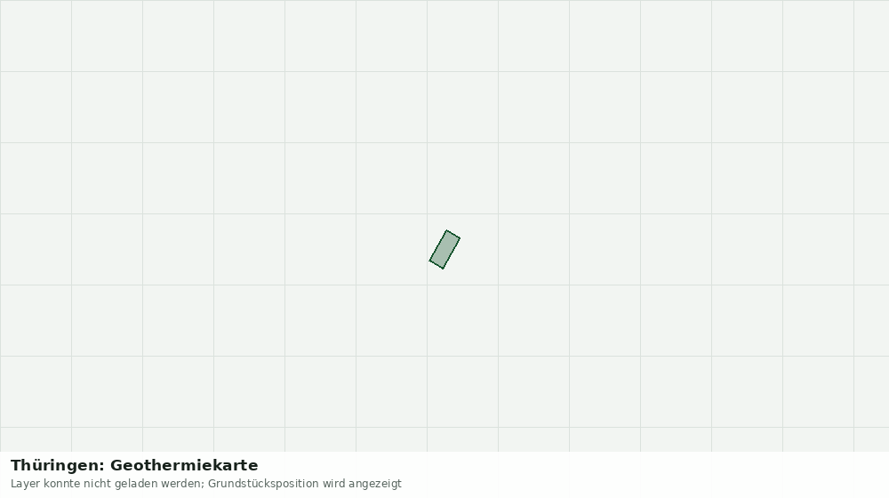 Statische Kartenansicht: Thüringen: Geothermiekarte