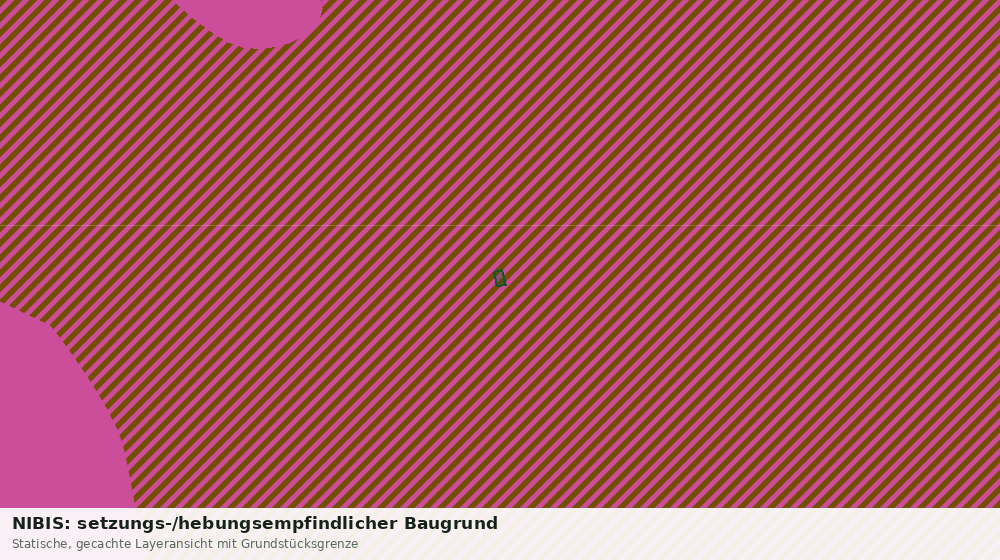 Statische Kartenansicht: NIBIS: setzungs-/hebungsempfindlicher Baugrund