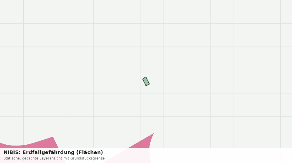 Statische Kartenansicht: NIBIS: Erdfallgefährdung (Flächen)