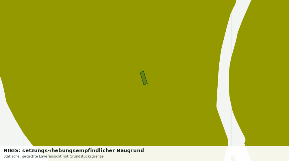 Statische Kartenansicht: NIBIS: setzungs-/hebungsempfindlicher Baugrund