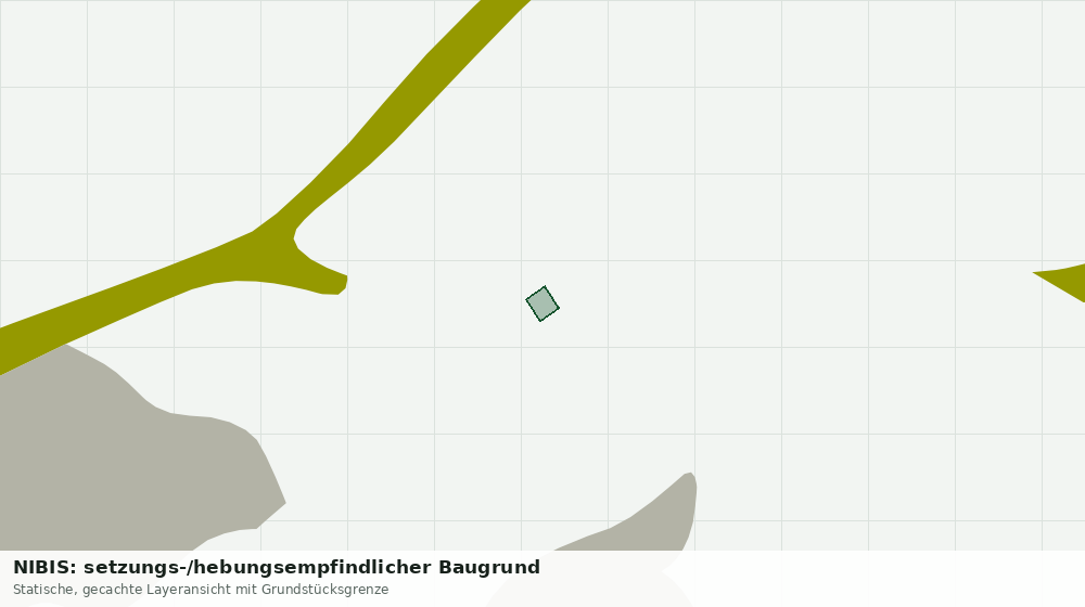 Statische Kartenansicht: NIBIS: setzungs-/hebungsempfindlicher Baugrund