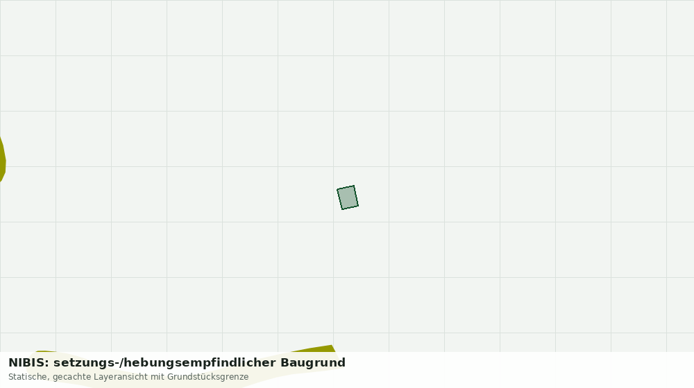 Statische Kartenansicht: NIBIS: setzungs-/hebungsempfindlicher Baugrund