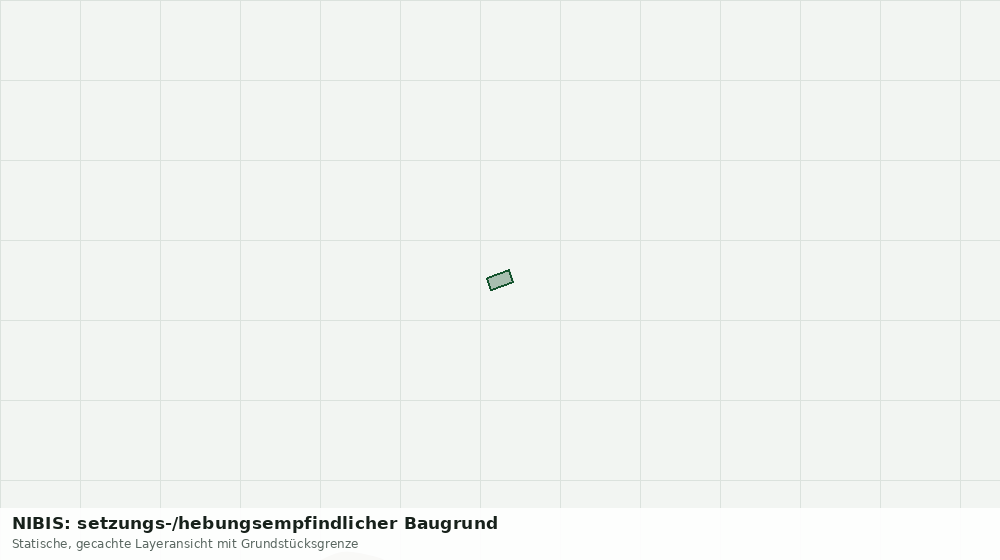 Statische Kartenansicht: NIBIS: setzungs-/hebungsempfindlicher Baugrund