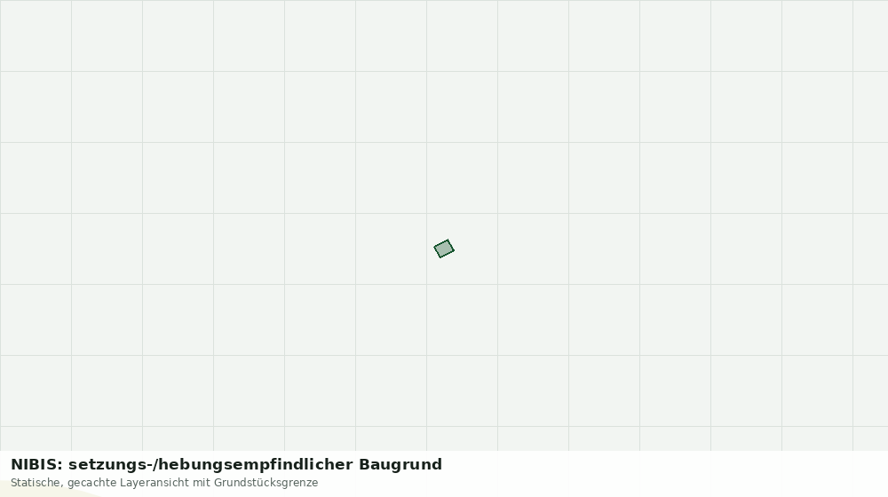 Statische Kartenansicht: NIBIS: setzungs-/hebungsempfindlicher Baugrund