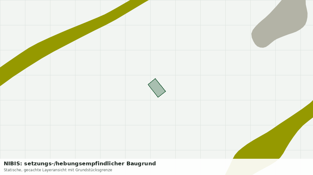 Statische Kartenansicht: NIBIS: setzungs-/hebungsempfindlicher Baugrund