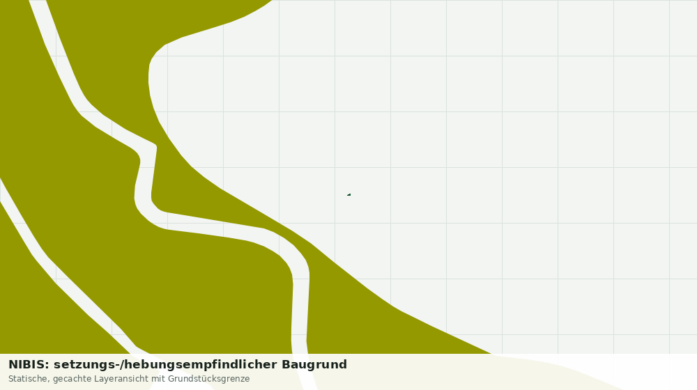 Statische Kartenansicht: NIBIS: setzungs-/hebungsempfindlicher Baugrund