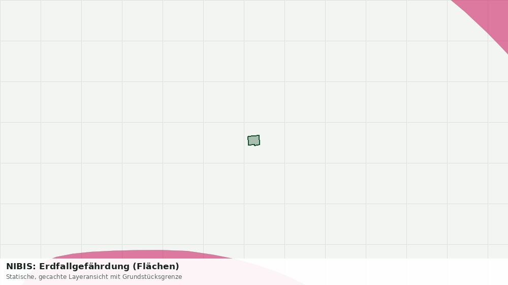 Statische Kartenansicht: NIBIS: Erdfallgefährdung (Flächen)