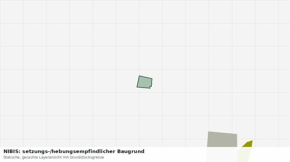 Statische Kartenansicht: NIBIS: setzungs-/hebungsempfindlicher Baugrund