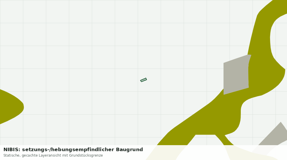 Statische Kartenansicht: NIBIS: setzungs-/hebungsempfindlicher Baugrund