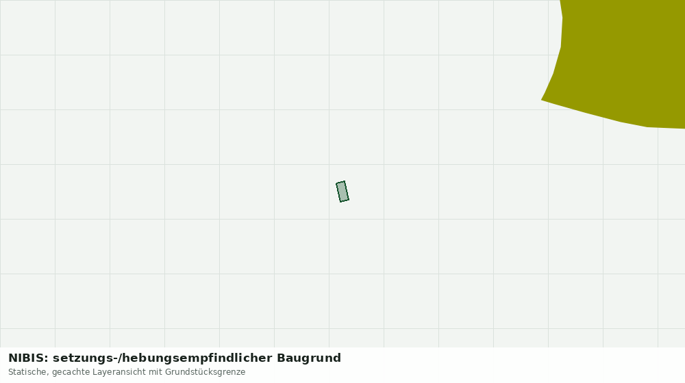 Statische Kartenansicht: NIBIS: setzungs-/hebungsempfindlicher Baugrund