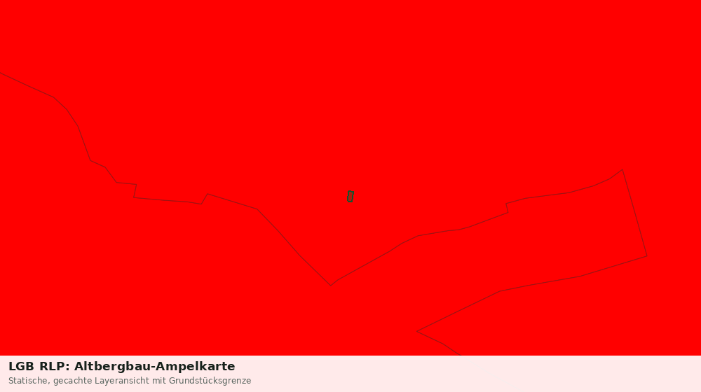 Statische Kartenansicht: LGB RLP: Altbergbau-Ampelkarte