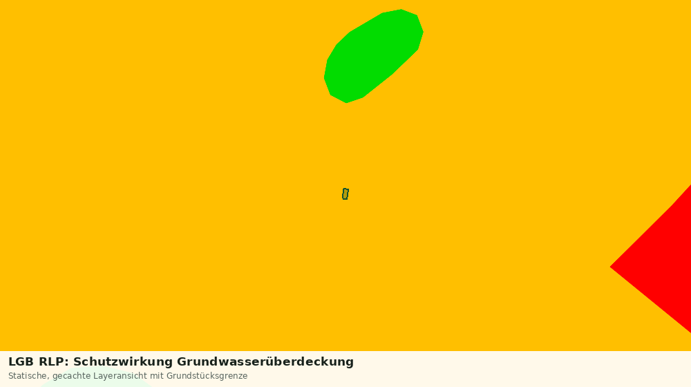 Statische Kartenansicht: LGB RLP: Schutzwirkung Grundwasserüberdeckung