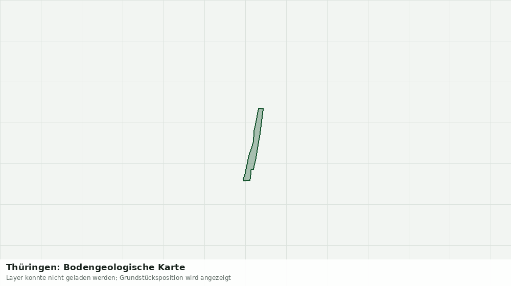 Statische Kartenansicht: Thüringen: Bodengeologische Karte
