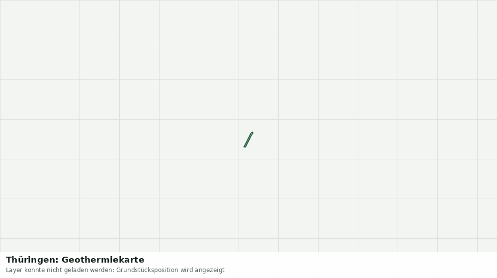 Statische Kartenansicht: Thüringen: Geothermiekarte