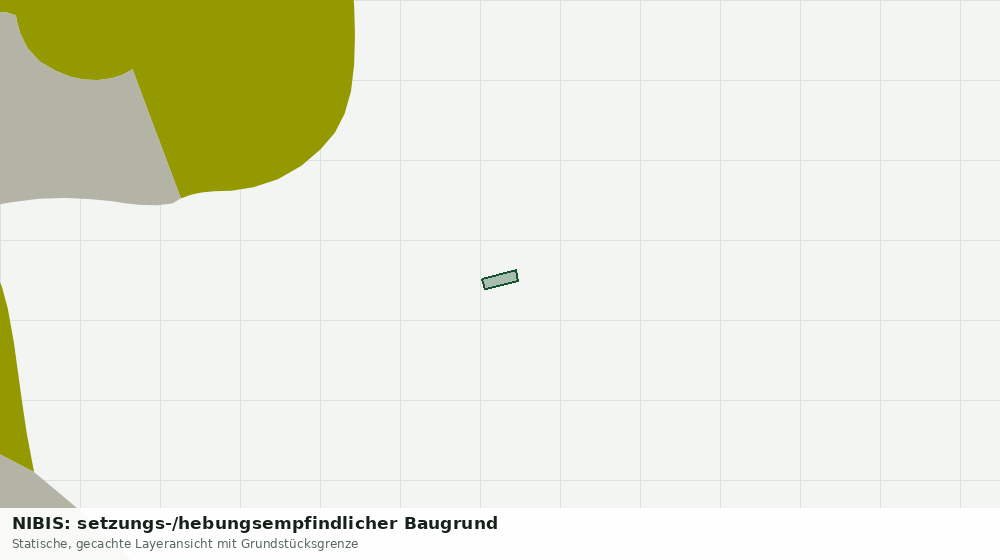 Statische Kartenansicht: NIBIS: setzungs-/hebungsempfindlicher Baugrund