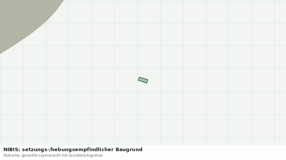 Statische Kartenansicht: NIBIS: setzungs-/hebungsempfindlicher Baugrund