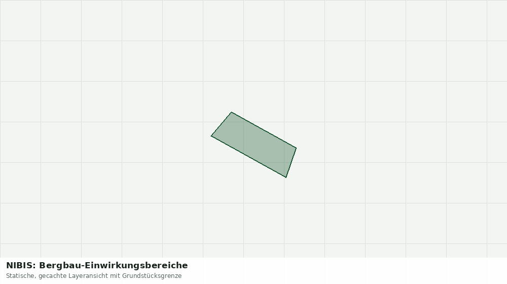 Statische Kartenansicht: NIBIS: Bergbau-Einwirkungsbereiche