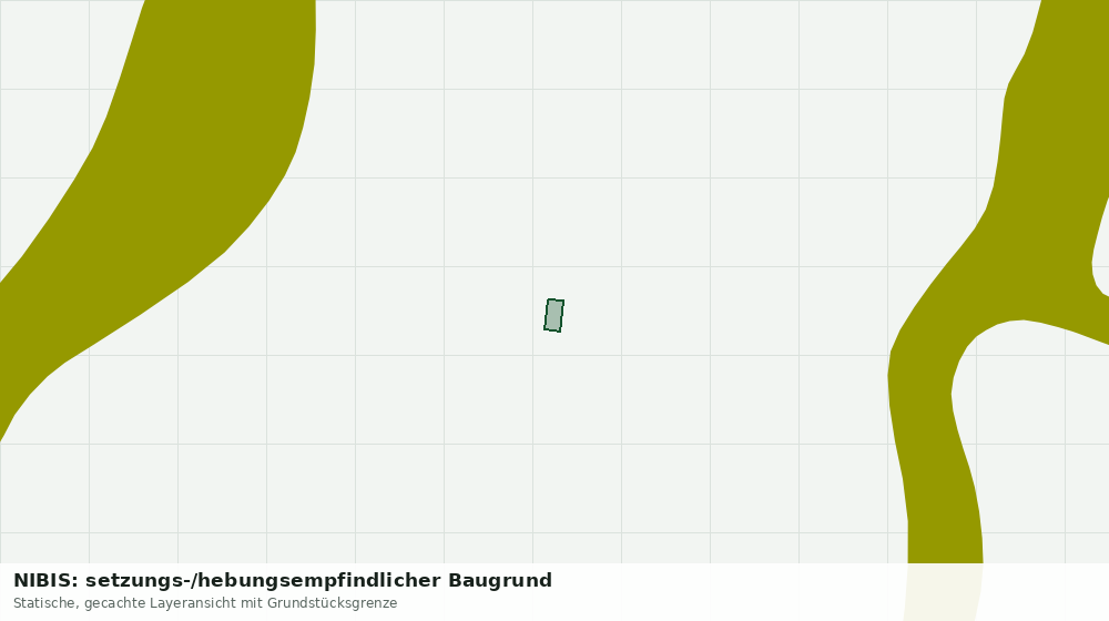 Statische Kartenansicht: NIBIS: setzungs-/hebungsempfindlicher Baugrund