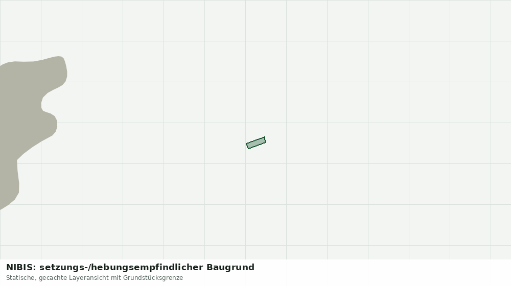 Statische Kartenansicht: NIBIS: setzungs-/hebungsempfindlicher Baugrund