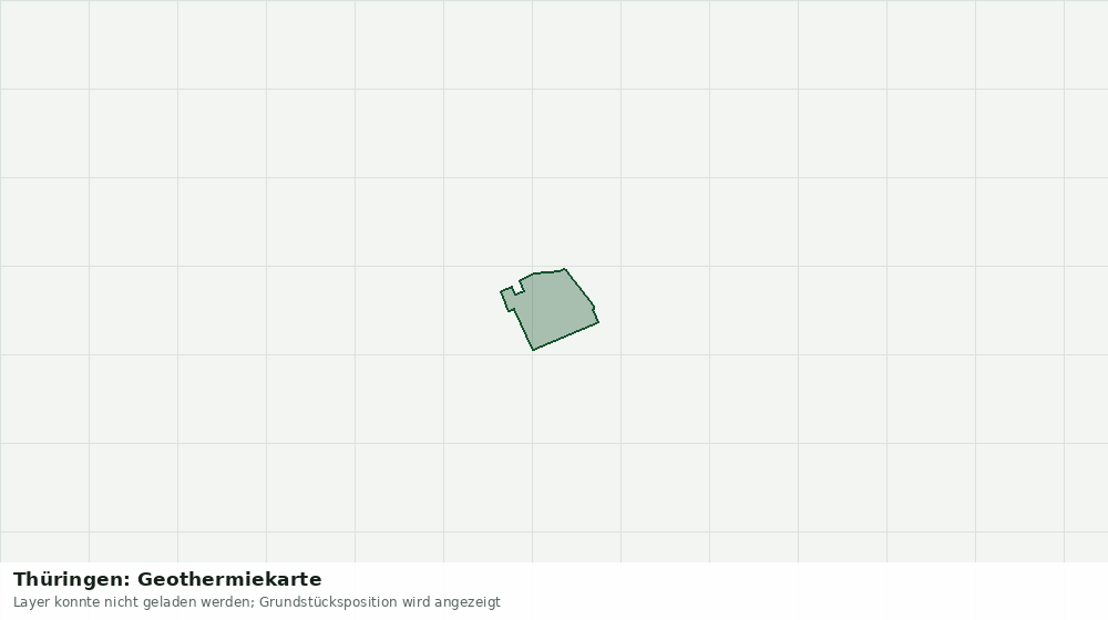Statische Kartenansicht: Thüringen: Geothermiekarte