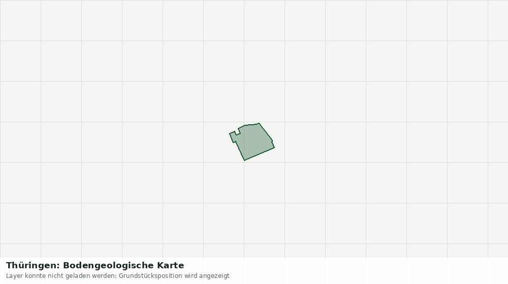 Statische Kartenansicht: Thüringen: Bodengeologische Karte