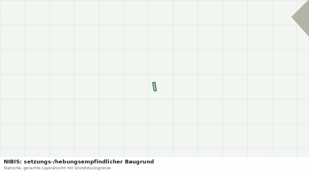 Statische Kartenansicht: NIBIS: setzungs-/hebungsempfindlicher Baugrund