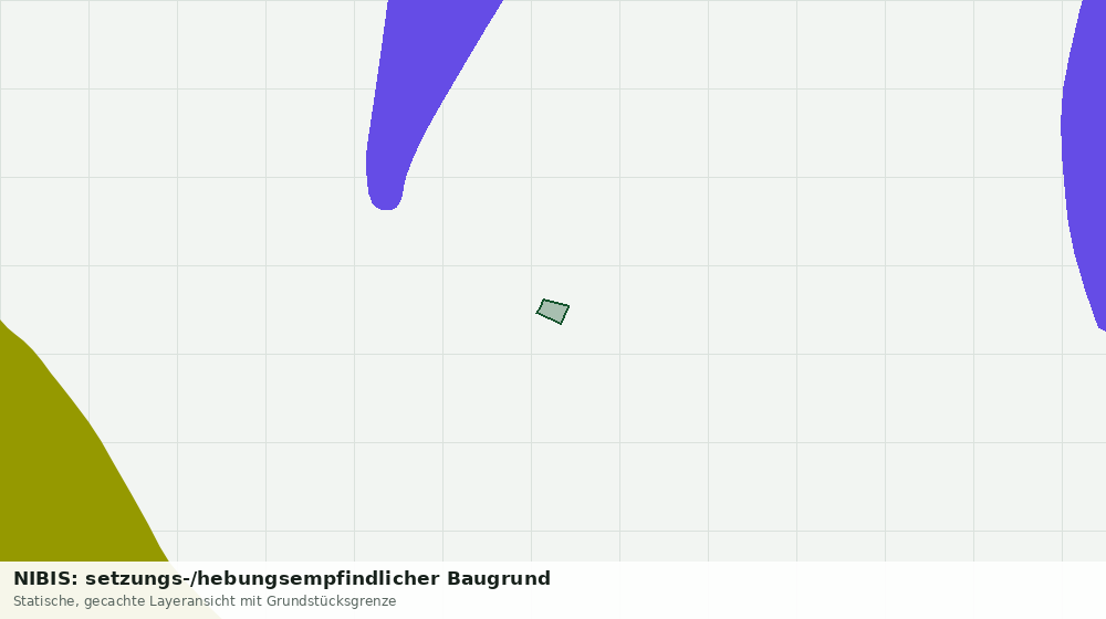 Statische Kartenansicht: NIBIS: setzungs-/hebungsempfindlicher Baugrund