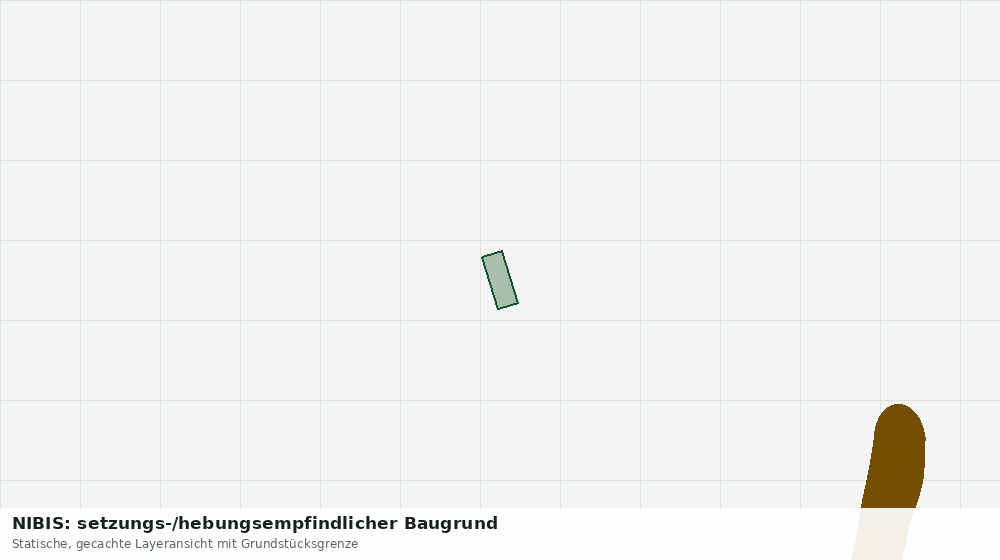 Statische Kartenansicht: NIBIS: setzungs-/hebungsempfindlicher Baugrund