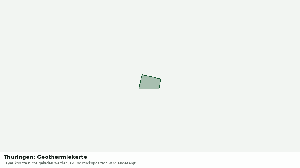 Statische Kartenansicht: Thüringen: Geothermiekarte