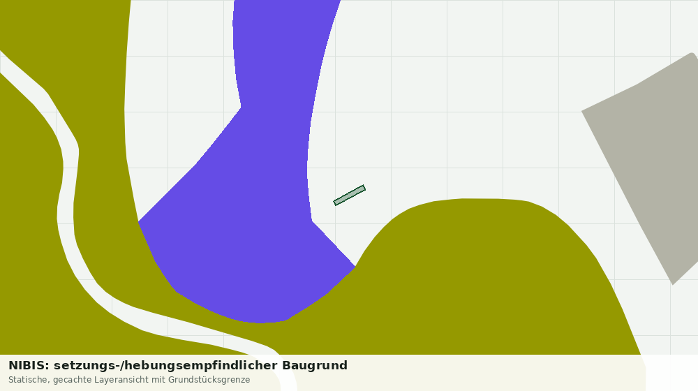 Statische Kartenansicht: NIBIS: setzungs-/hebungsempfindlicher Baugrund