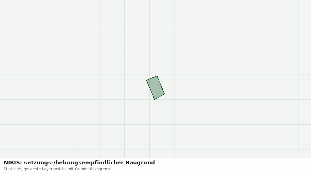 Statische Kartenansicht: NIBIS: setzungs-/hebungsempfindlicher Baugrund