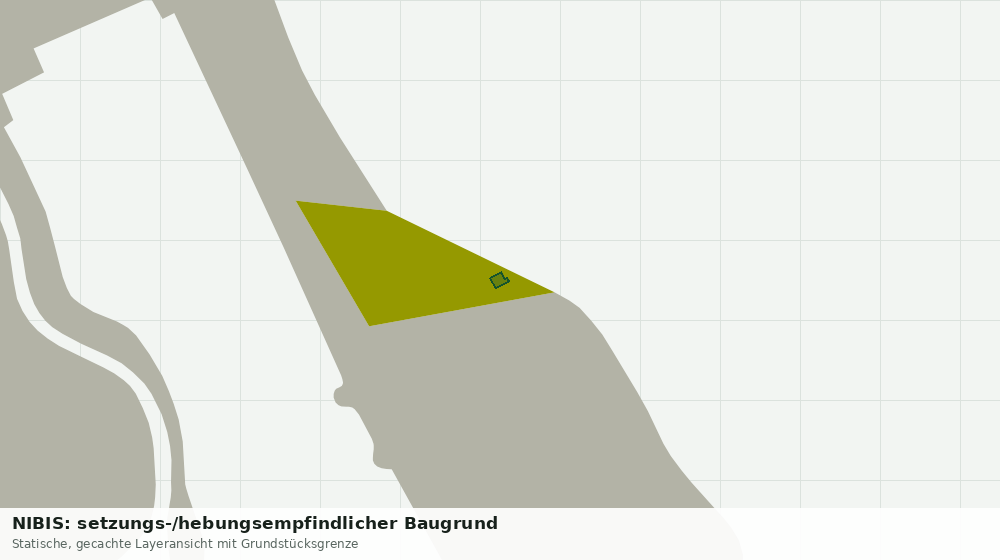 Statische Kartenansicht: NIBIS: setzungs-/hebungsempfindlicher Baugrund