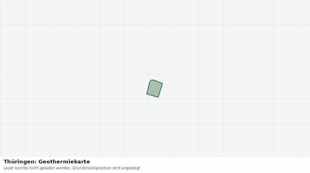 Statische Kartenansicht: Thüringen: Geothermiekarte